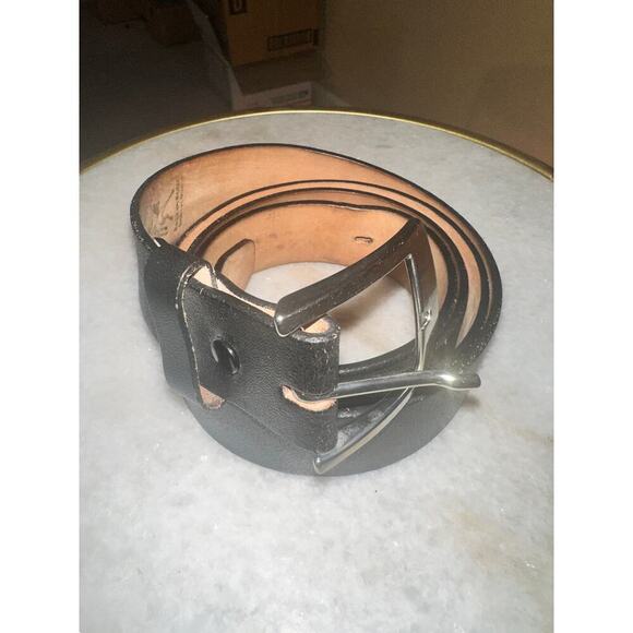52” Cinturones MADFLOUR Premium Leather Belt with Stn Steel Bkle - Big & Tall - Picture 10 of 10